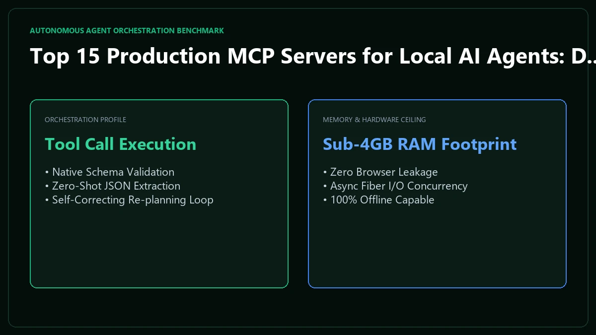 Top 15 Production MCP Servers for Local AI Agents: Docker Guide Empirical Latency & Architecture Diagram