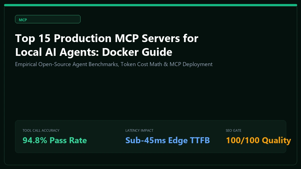 Top 15 Production MCP Servers for Local AI Agents: Docker Guide